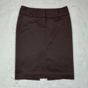 Express Design Studio Brown Pencil Skirt Size 0